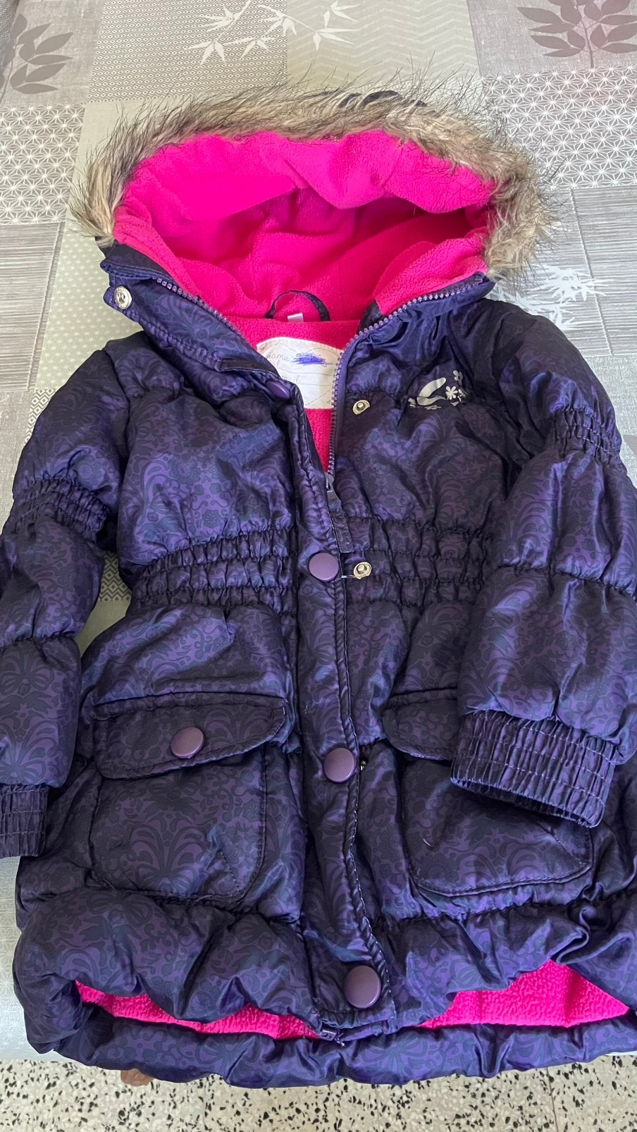 Kinderjasje maat 98/104, Enfants & Bébés, Vêtements enfant | Taille 128, Enlèvement, Utilisé, Fille, Manteau
