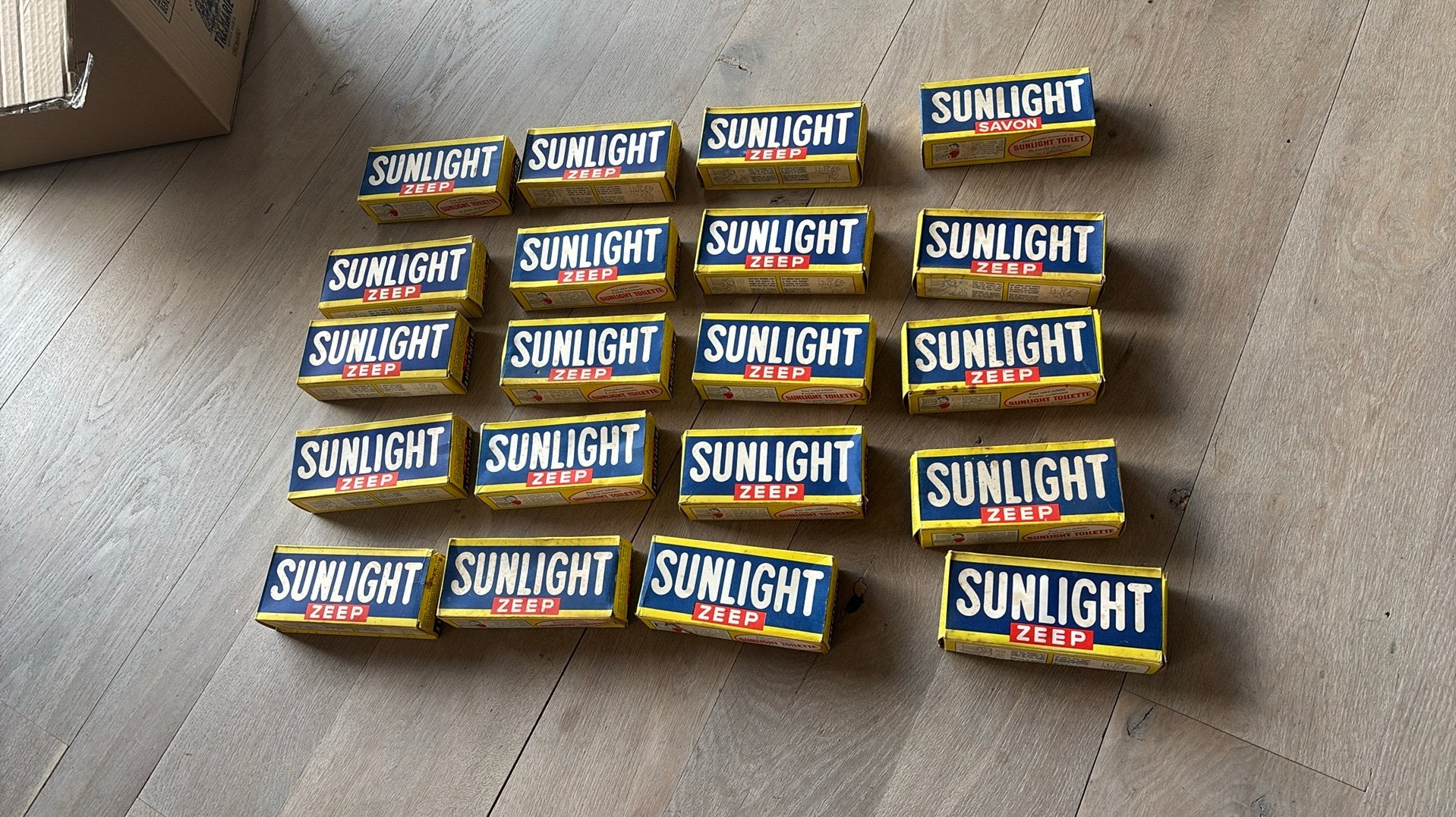 20 pakken sunlight zeep vintage, Ophalen of Verzenden