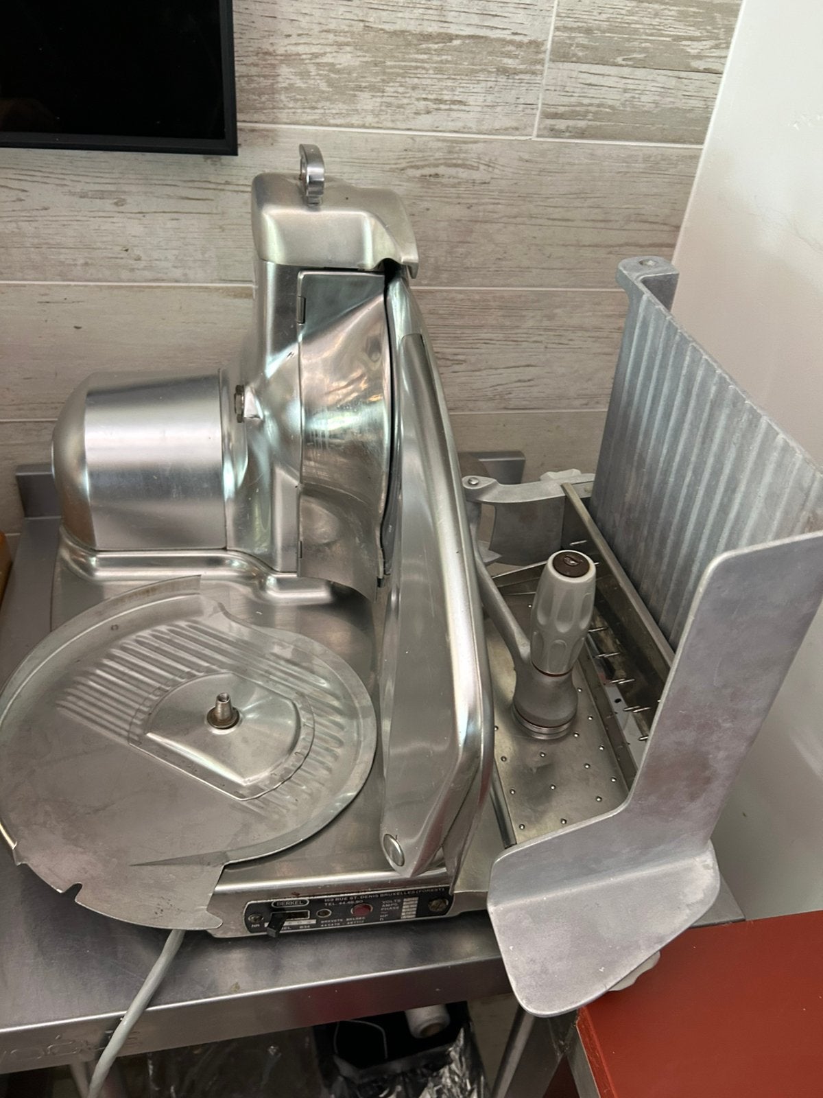 trancheuse professionnelle Berkel modèle 834., Articles professionnels, Horeca | Équipement de cuisine, Boulangerie et Boucherie