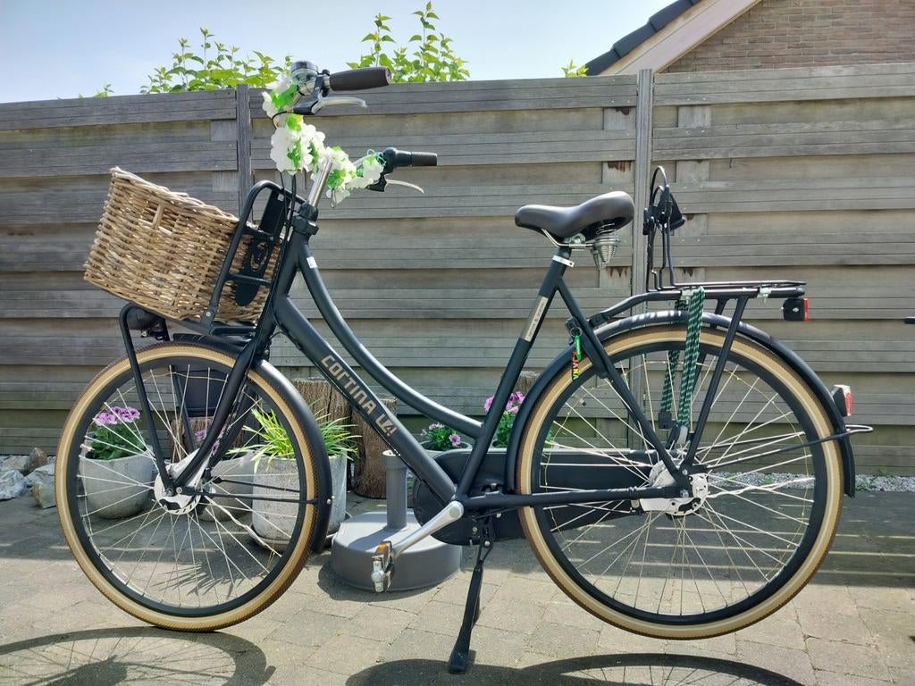Cortina U4 - 61cm - stadsfiets / omafiets, Fietsen en Brommers, Ophalen, Cortina U4 Transport, Versnellingen, 56 cm of meer