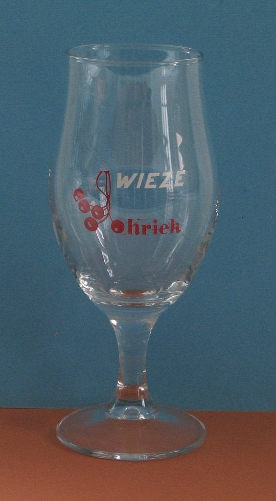 BIERGLAS WIEZE 135, Verzamelen, Ophalen, Gebruikt, Glas of Glazen, Overige merken