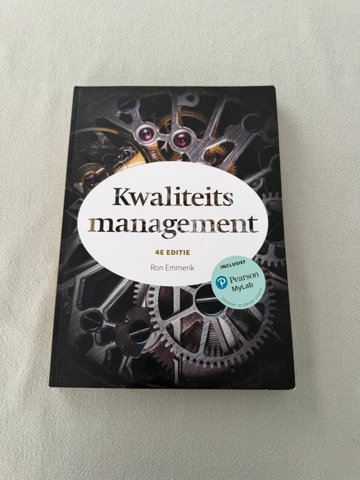 Kwaliteitsmanagement 4e editie – Ron Emmerik, Pearson, Boeken, Studieboeken en Cursussen, Ophalen of Verzenden, Zo goed als nieuw