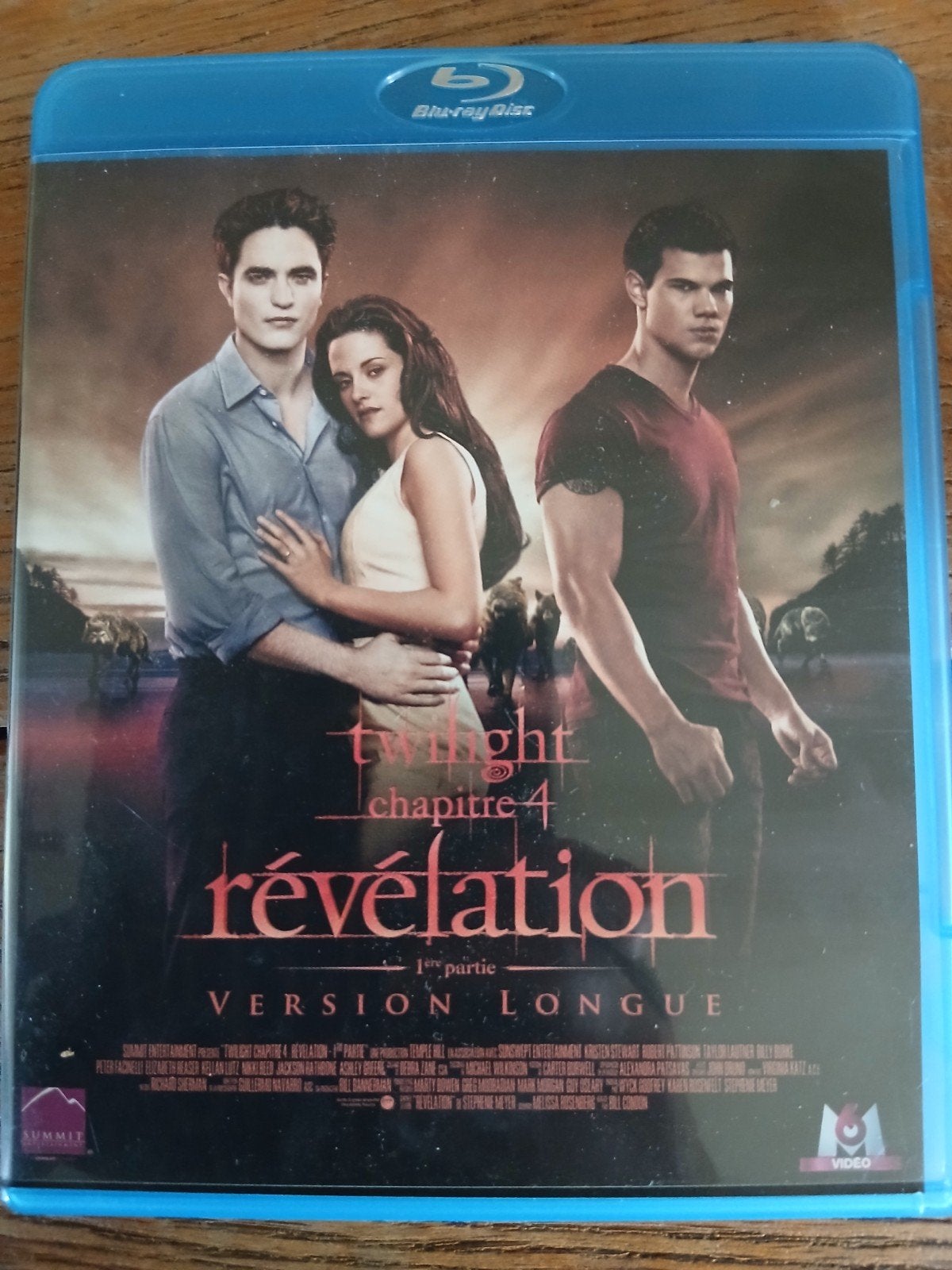 Twilight - Chapitre 4 : Révélation (Partie 1) - Version Long, Enlèvement, Blu-ray
