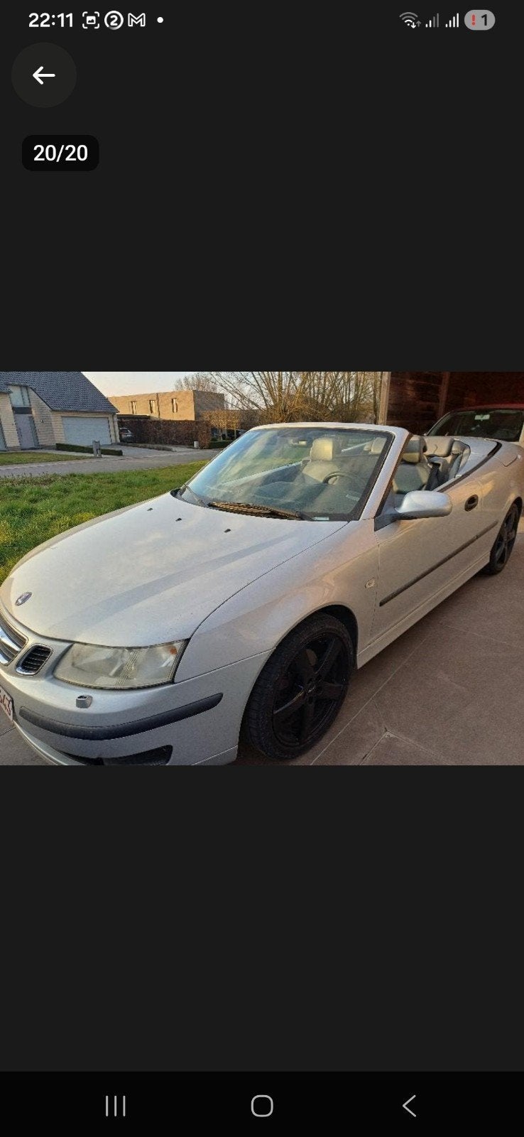 Knappe Saab 9-3 cabrio 1900tdi automaat, Auto's, Automaat, Particulier, Te koop, Saab 9-3