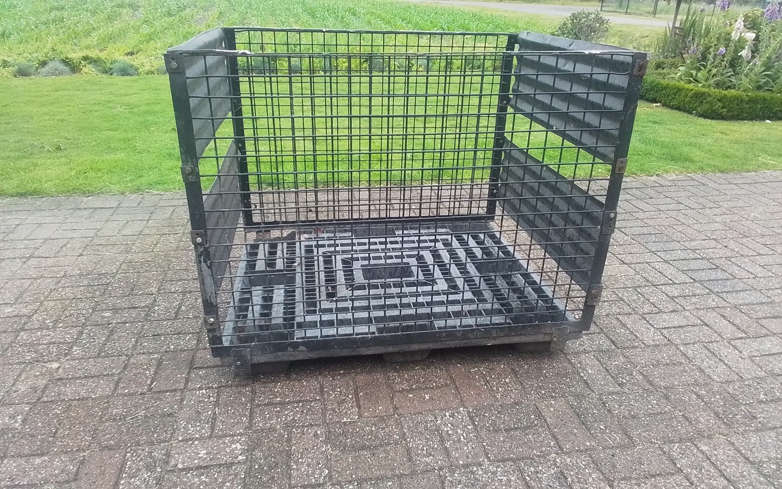 Paardenhooibak, krat, houtopslagbak, palletbak, Dieren en Toebehoren, Ophalen