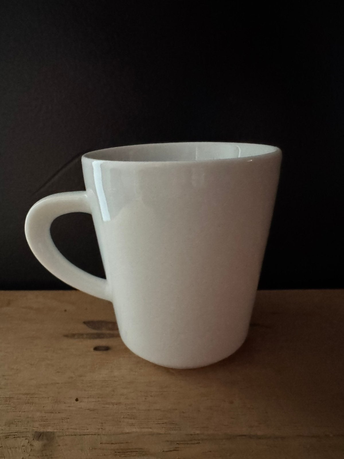 Witte koffietassen, Huis en Inrichting, Keuken | Servies, Ophalen, Zo goed als nieuw