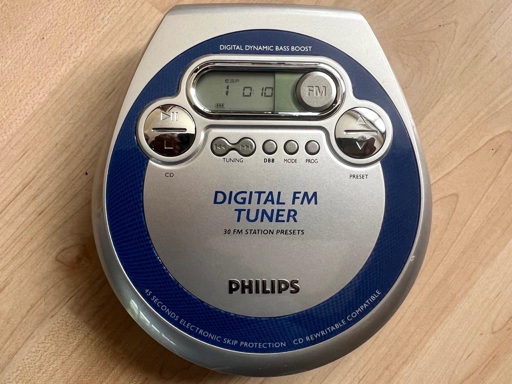 Philips Walkman CD/FM speler., Enlèvement ou Envoi, Walkman ou Baladeur