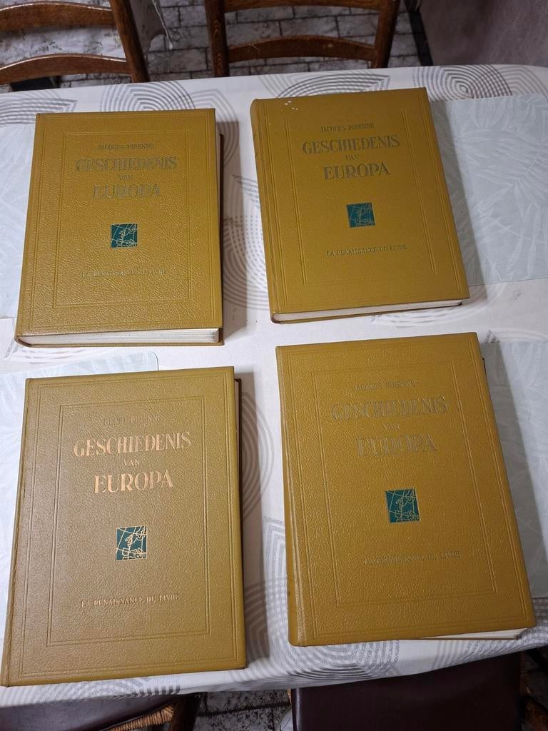 Henri Pirenne - De geschiedenis van Europa in 4 delen, Livres, Enlèvement, Europe