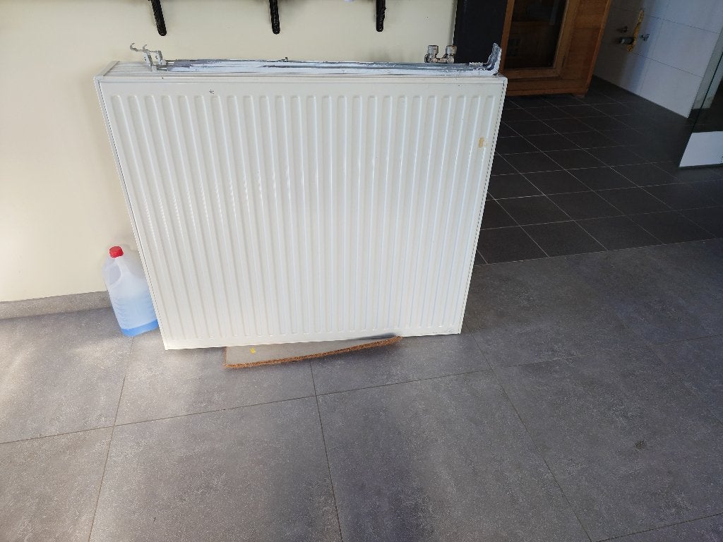 Radiotor, Doe-het-zelf en Bouw, Ophalen, Gebruikt, Radiator, 60 tot 150 cm