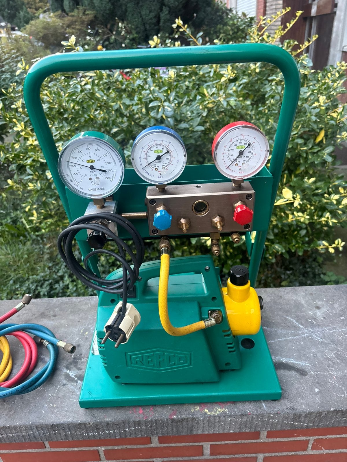 REFCO 12900 Professionele koeltechniek service-unit – 220V, Ophalen, Zo goed als nieuw
