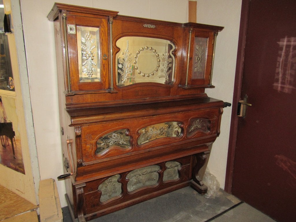 Meuble à miroirs, Ophalen, Gebruikt