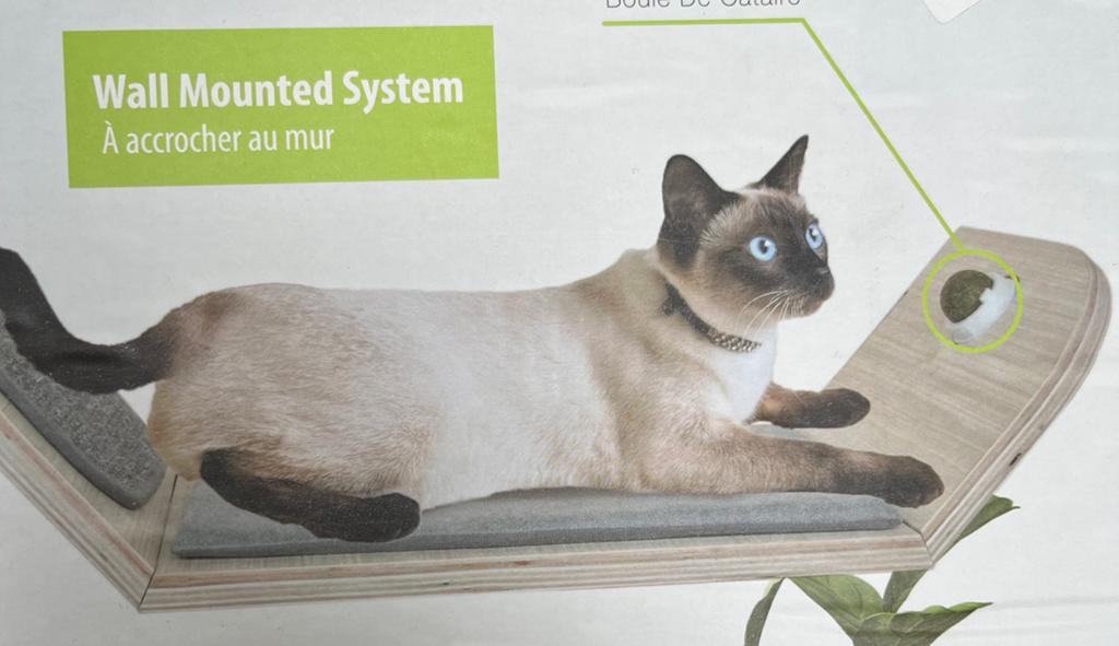 Katten lounge bed voor aan de muur, Dieren en Toebehoren, Ophalen, Nieuw