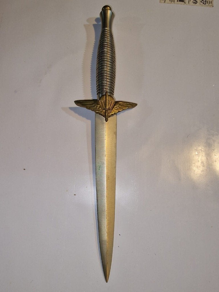 Dague commémorative Para Belge  1942-1992, Collections, Enlèvement ou Envoi, Armée de terre, Couteau ou Poignard
