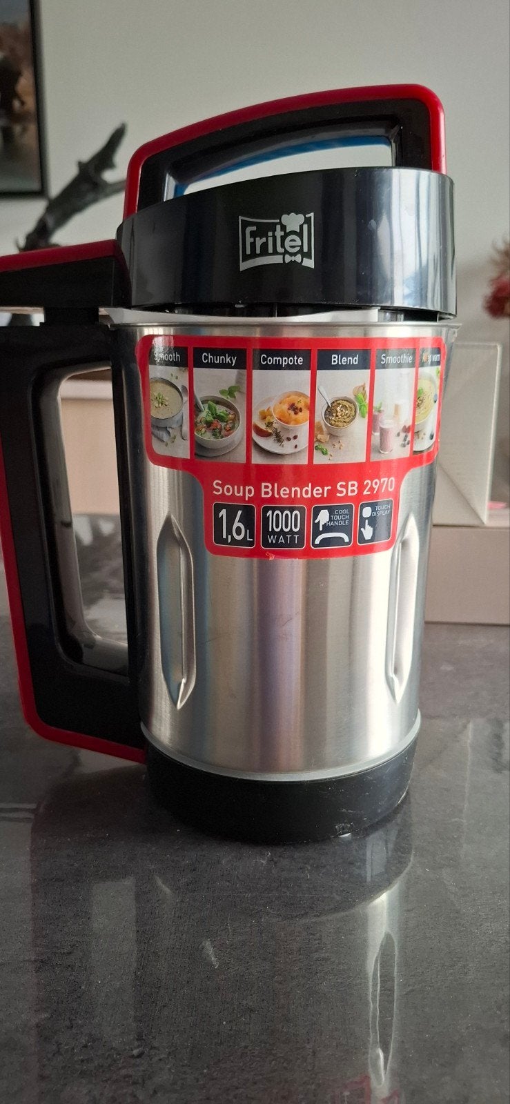 soepmaker, Electroménager, Enlèvement, Comme neuf, Mélangeur de soupe
