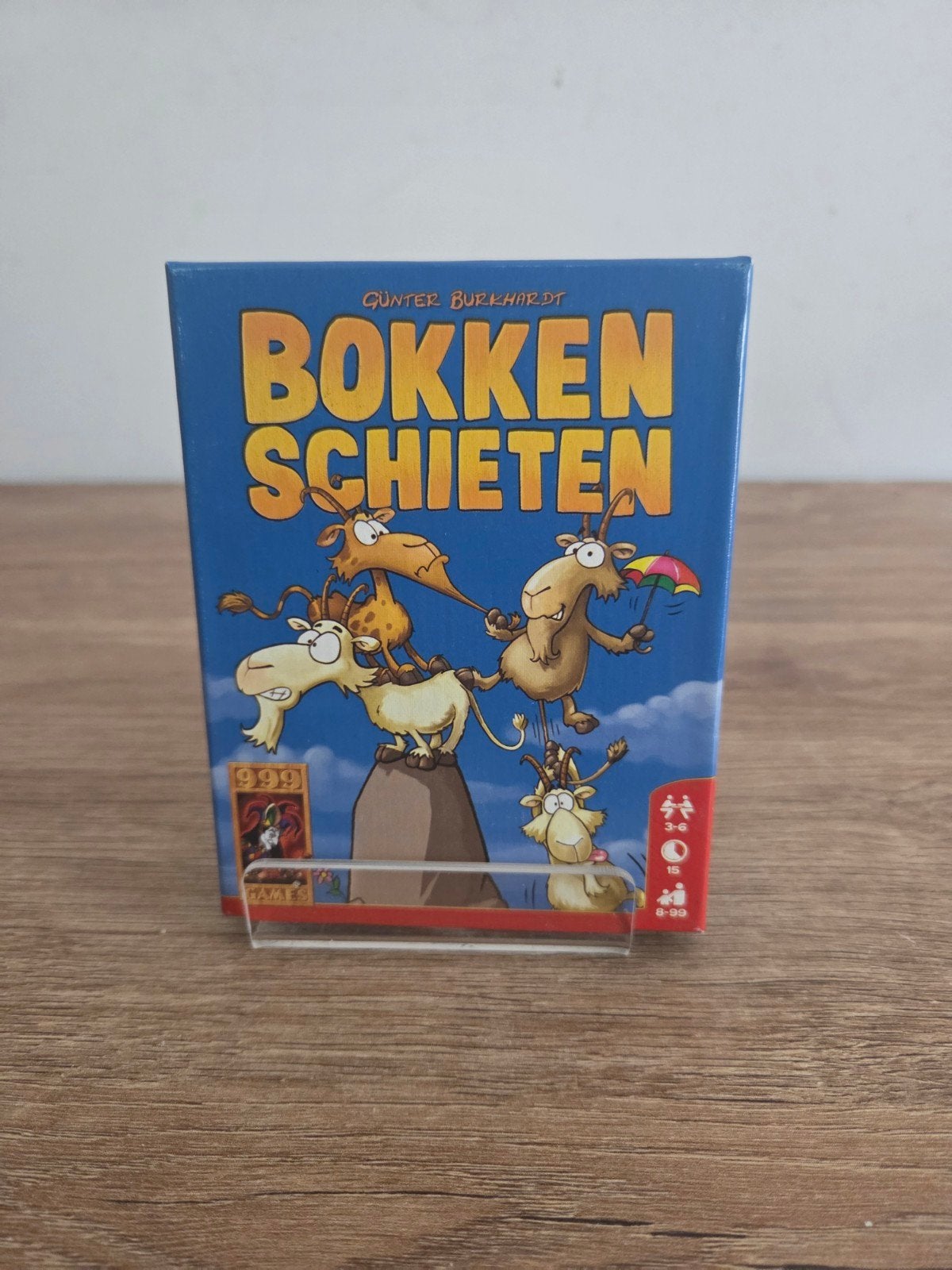 Bokkenschieten van 999 Games, Hobby en Vrije tijd, Gezelschapsspellen | Kaartspellen, Ophalen of Verzenden