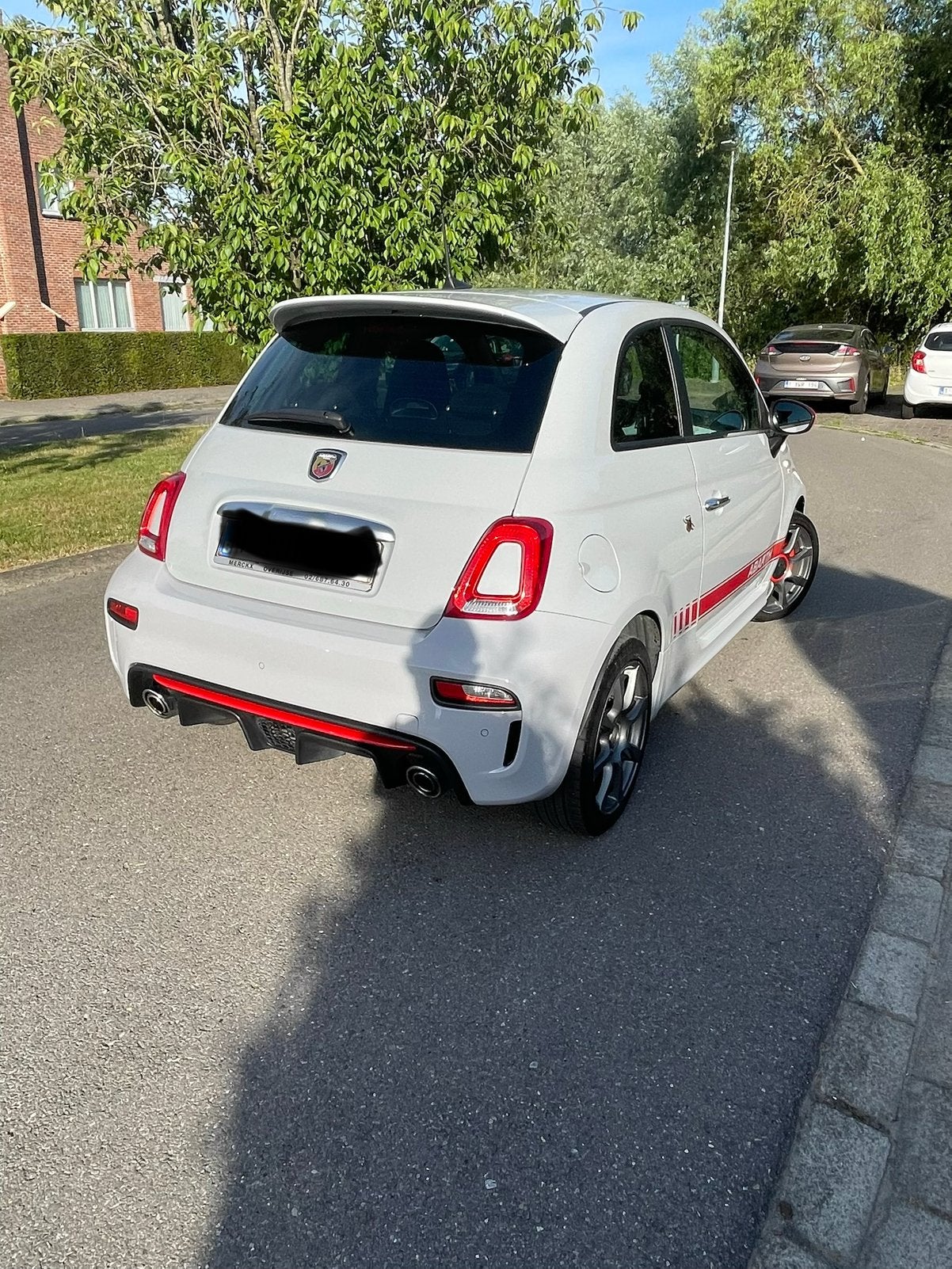 Fiat 500 Abarth 595 - NARDOGREY 1.4 T-Jet 1ste eigenaar, Auto's, Abarth, Euro 6, Handgeschakeld, Particulier, 3 deurs