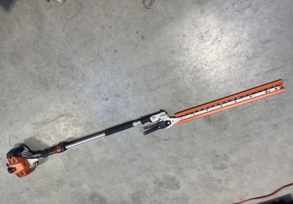 haagschaar op steel stihl, Enlèvement