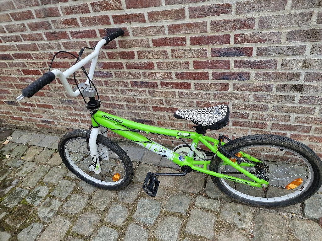 Vélo BMX 20 pouces vert Micmo, Vélos & Vélomoteurs, Enlèvement, Utilisé, 20 à 24 pouces, Micmo