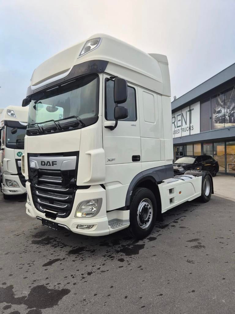 DAF XF 480 FT SUPER SPACE CAB ZF INTARDER (bj 2021), Auto's, Automaat, Achterwielaandrijving, Standkachel, Euro 6