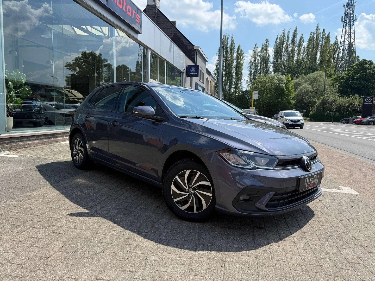 Volkswagen Polo Polo 1.0 TSI // DSG // FACTORY WARANTY // PE, Autos, Argent ou Gris, Achat, Entreprise, Noir