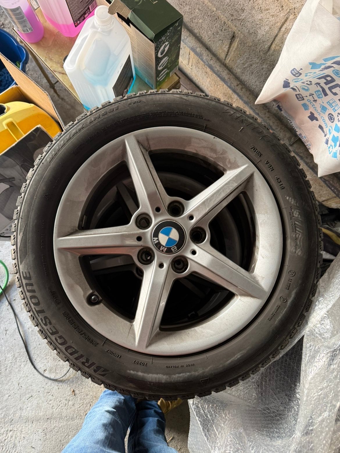 Jantes hiver 16p bmw, Auto-onderdelen, Banden en Velgen, Ophalen, Velg(en)