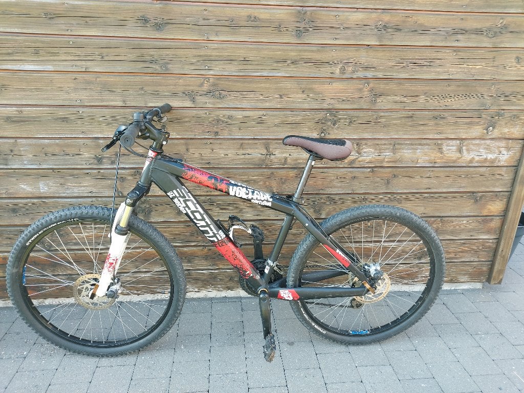 Scott mountainbike maat M, Fietsen en Brommers, Ophalen, Gebruikt, Versnellingen, Schijfrem
