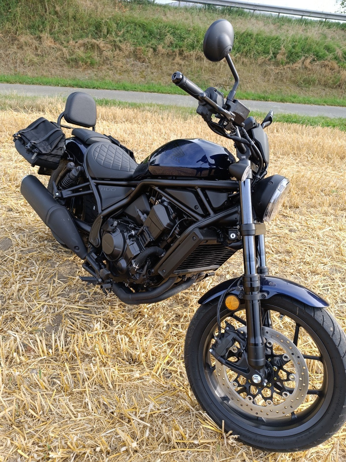 Moto Honda Rebel 1100. Kleur blauw,manueel geschakeld, Motoren, 4 cilinders, Gebruikt, Particulier, Meer dan 35 kW