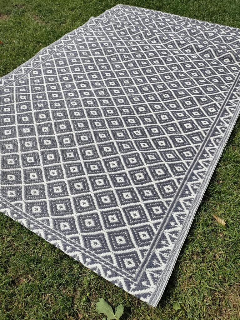 Buitenvloerkleed 2 stuks, Tuin en Terras, Ophalen, Nieuw, Kunststof, Binnen