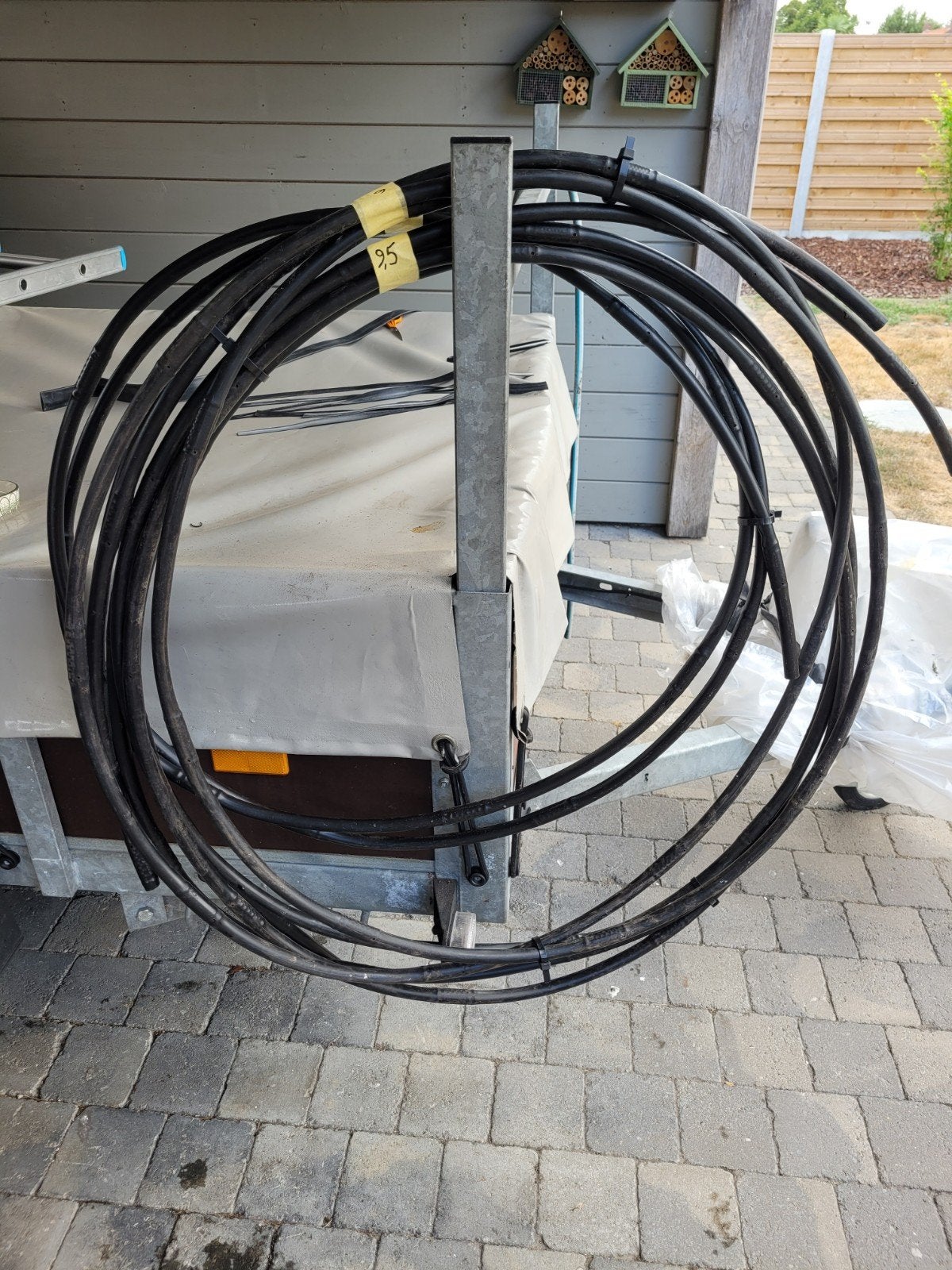 Druppelslang 2,3l/u., Tuin en Terras, Druppelsystemen, Ophalen, Zo goed als nieuw