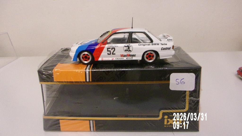 BMW M3 E30 "BIGAZZI" LAFFITE-VOGT 88.IXO MODELS COM NEW 1/43, Enlèvement ou Envoi, Comme neuf, Voiture, Autres marques
