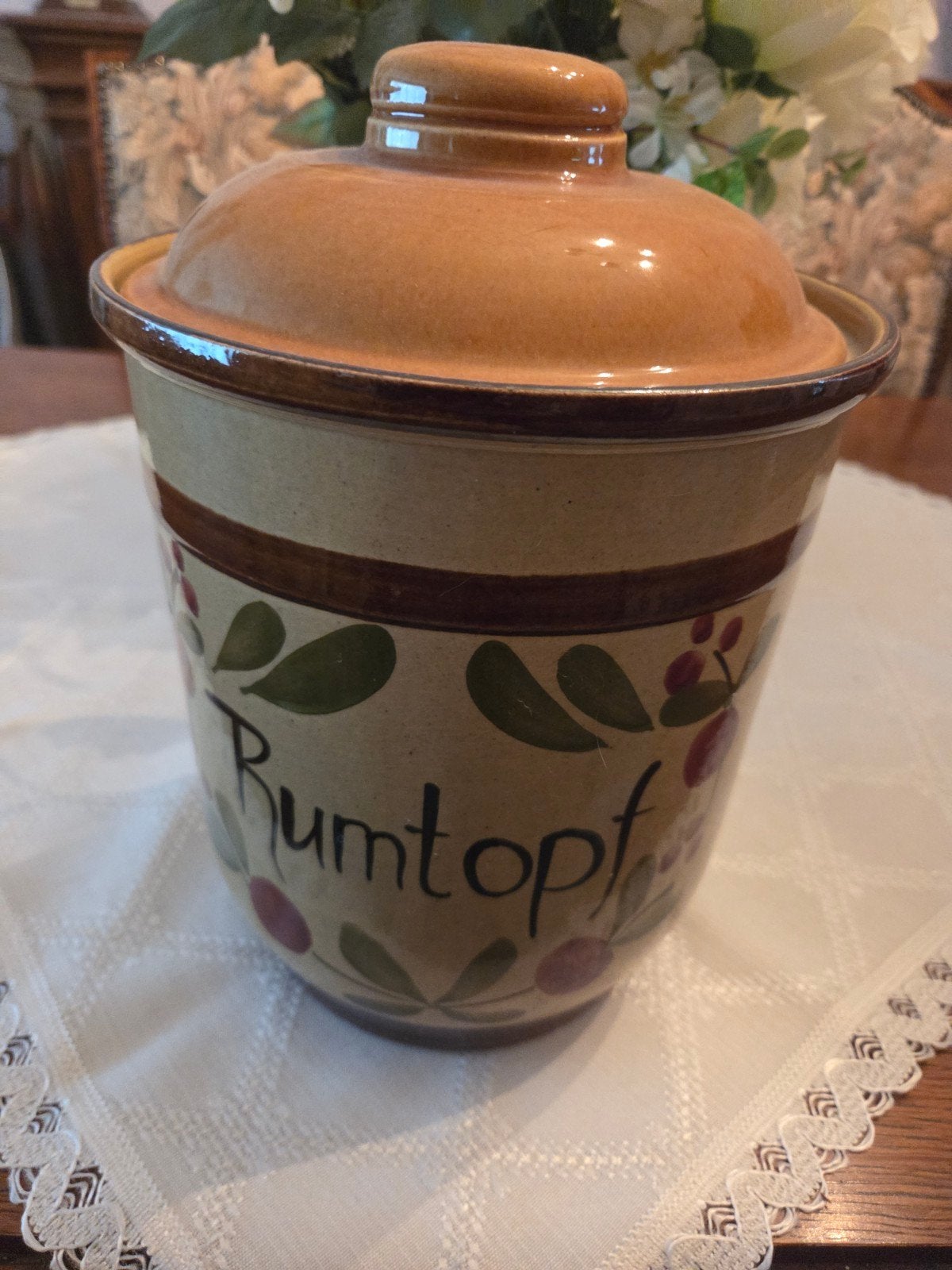 rumtopf, Enlèvement