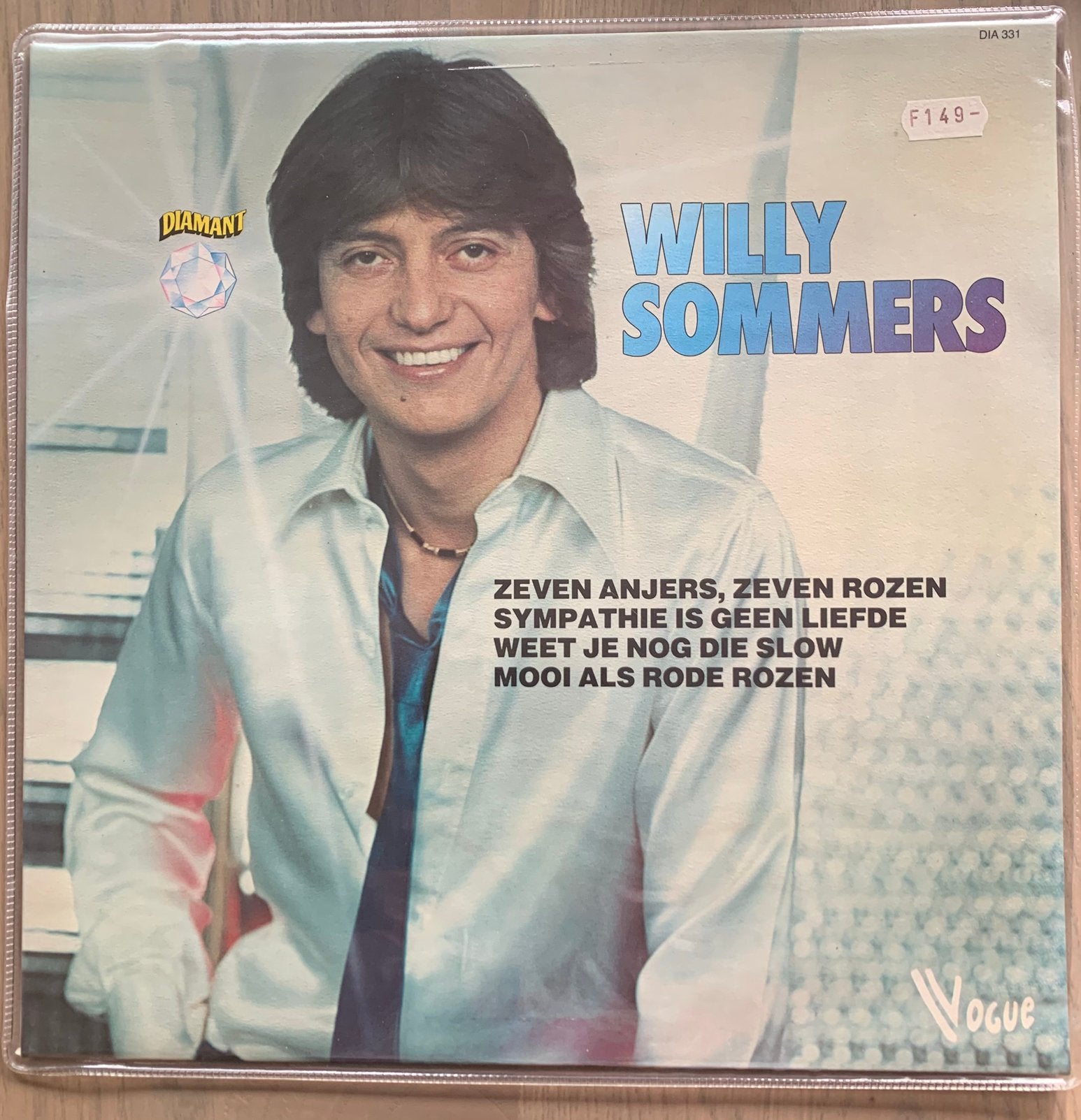 Willy Sommers, Cd's en Dvd's, Ophalen, Gebruikt, LP