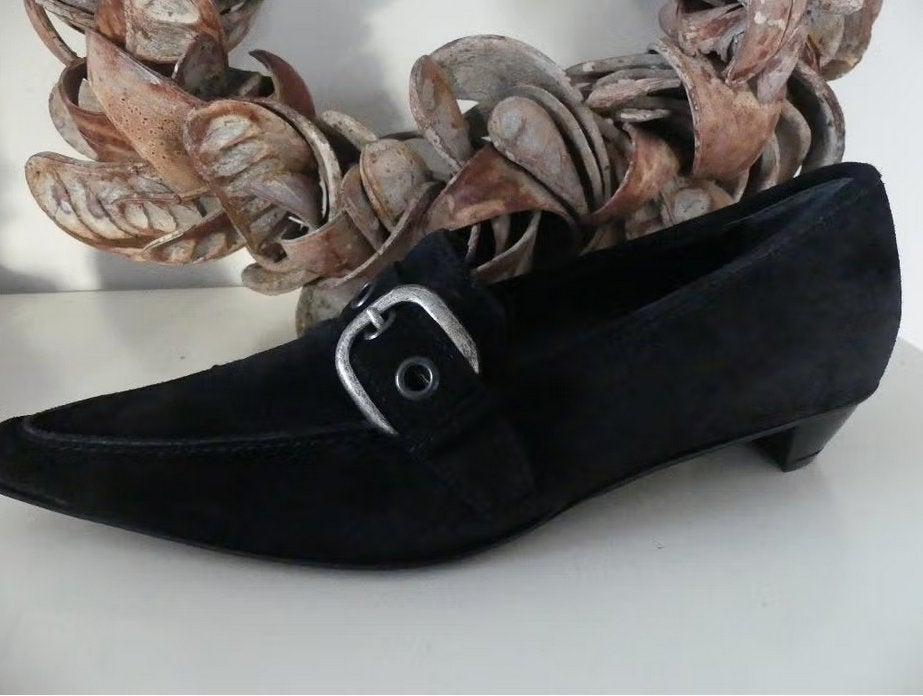 Betty Barclay : chaussures pointues daim noir, pointure 39,5, Vêtements | Femmes, Betty Barclay, Envoi, Neuf, Noir