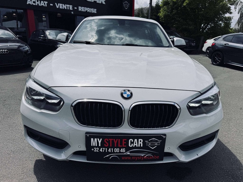 BMW 1 Serie 116 116i ESSENCE, CUIR, NAVI, GARANTIE 1AN, Voorwielaandrijving, 1 Reeks, Gebruikt, Euro 6