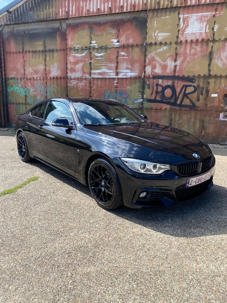 BMW 420d M-pack, Autos, Cuir, Achat, Euro 6, Noir