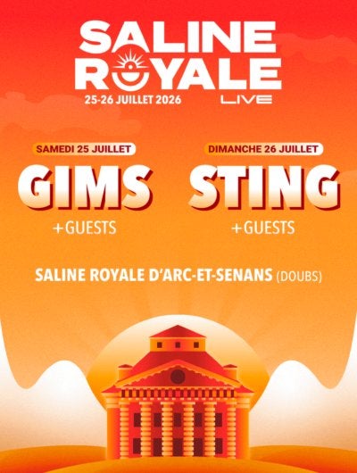 Revente Tickets Concert Sting France, Tickets en Kaartjes, Twee personen, Juli