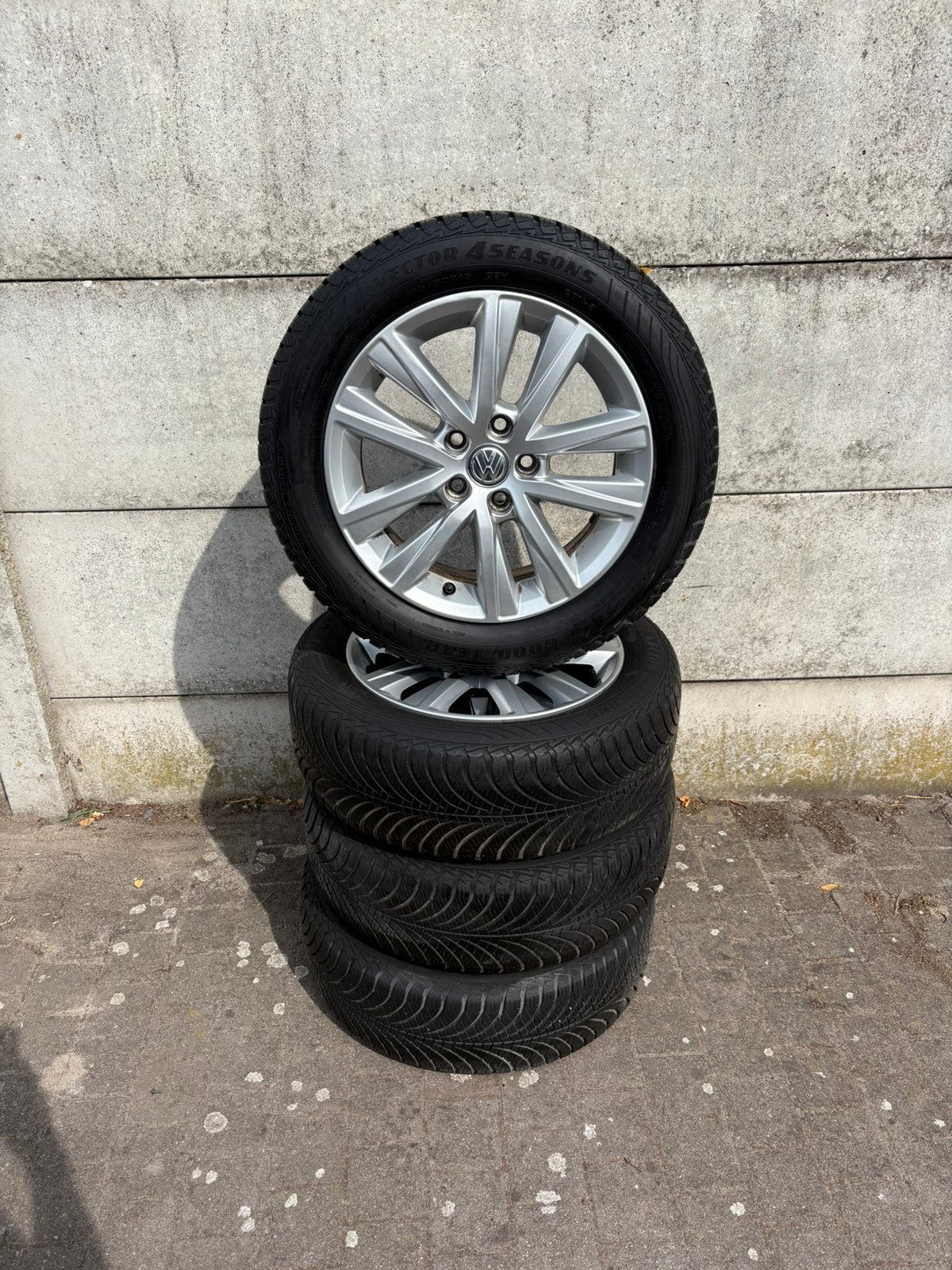 Jantes Volkswagen Polo R15, Autos : Pièces & Accessoires, Enlèvement, Jante(s)