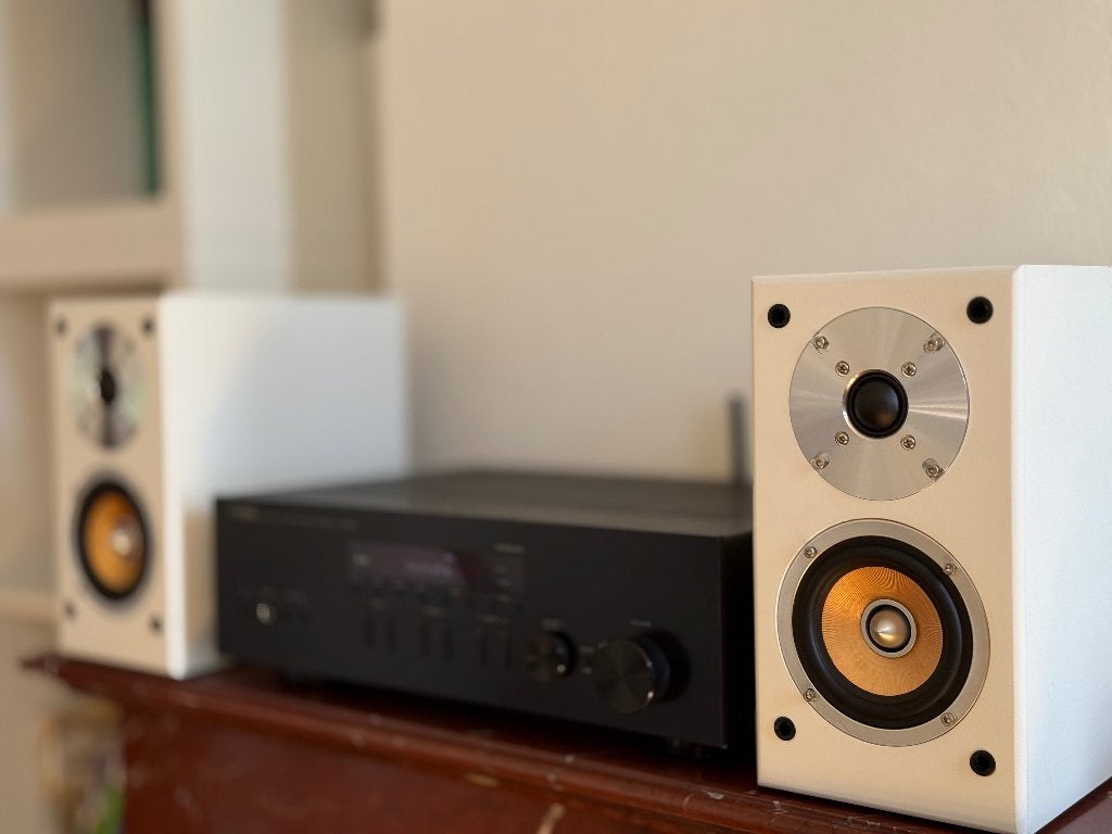 Haut-parleurs Auna Hifi 100 W - 8 ohms, TV, Hi-fi & Vidéo, Enceintes, Enlèvement ou Envoi, 60 à 120 watts, Kit d'enceintes