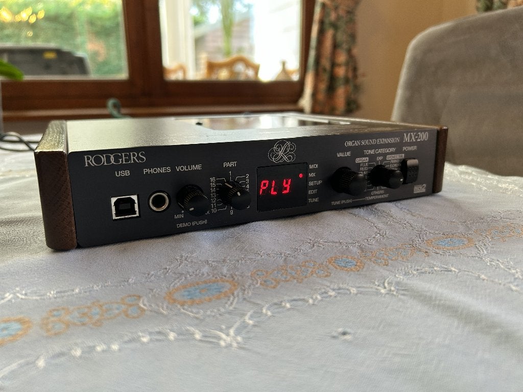 Rodgers MX-200, Muziek en Instrumenten, Ophalen of Verzenden, Gebruikt, 1 klavier, Orgel