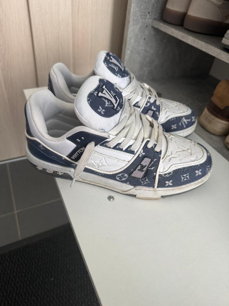 Louis vuitton trainers, Kleding | Heren, Schoenen, Ophalen, Blauw, Zo goed als nieuw, Sneakers