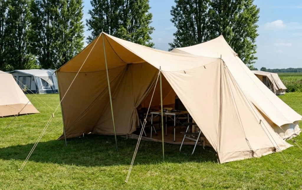 Tent Lepelaar De Waard, Caravans en Kamperen, Ophalen, Gebruikt, Tot en met 4
