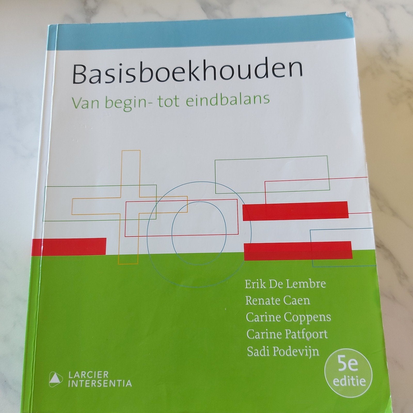 Erik De Lembre - Basisboekhouden (vijfde editie), Boeken, Ophalen, Erik De Lembre; Renate Caen; Carine Coppens; Carine Patfoort;...