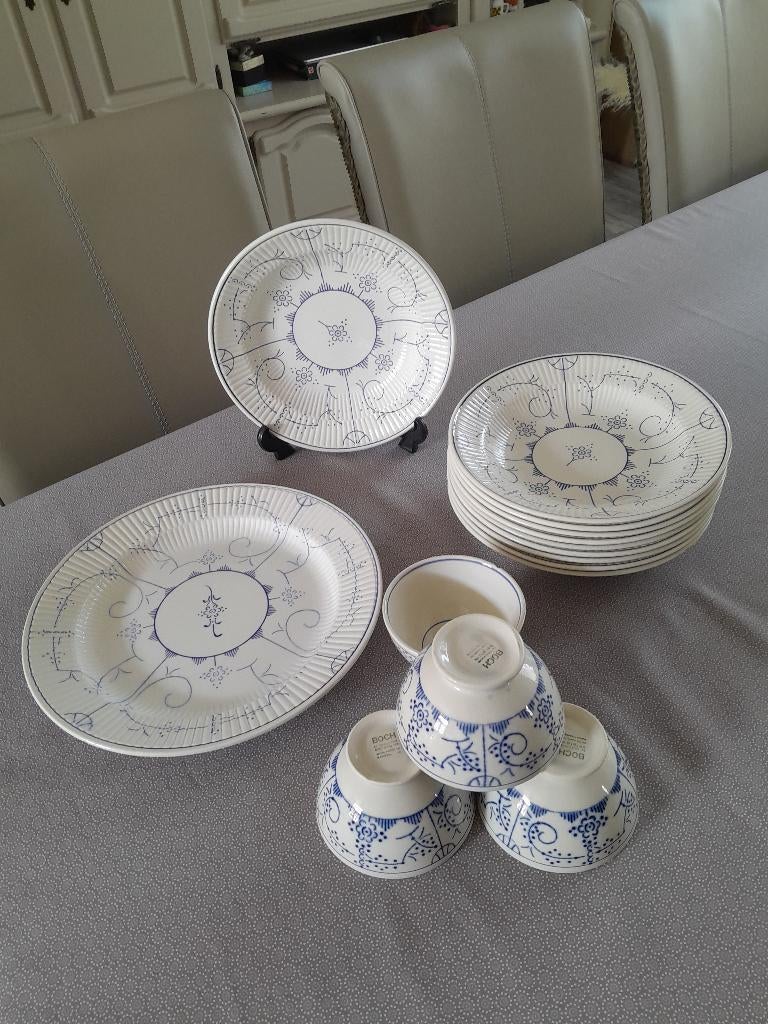 Boch Copenhague Bols/ Assiettes creuses / Plat rond BE, Enlèvement ou Envoi