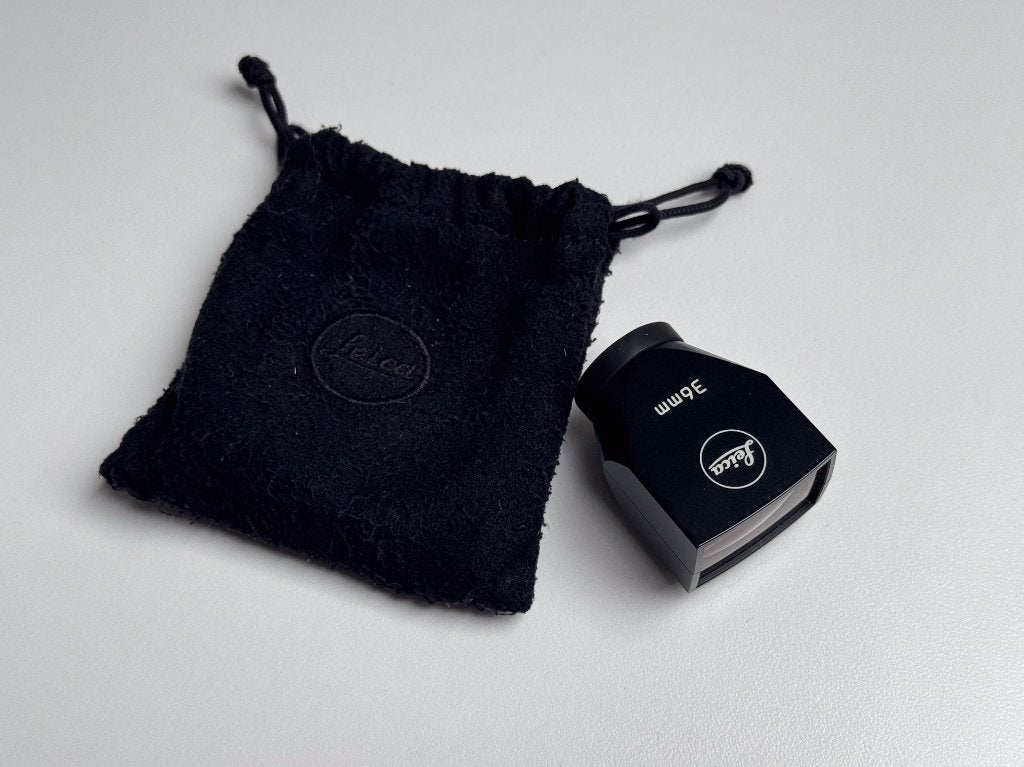 Leica 36mm Viewfinder Black [18938], Ophalen of Verzenden, Zo goed als nieuw, Leica