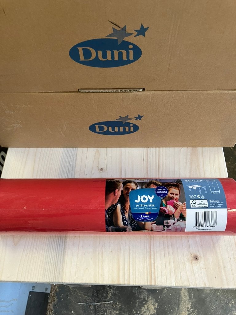 Partij Duni Tafellopers assorti kleuren 32 rollen, Enlèvement, Neuf