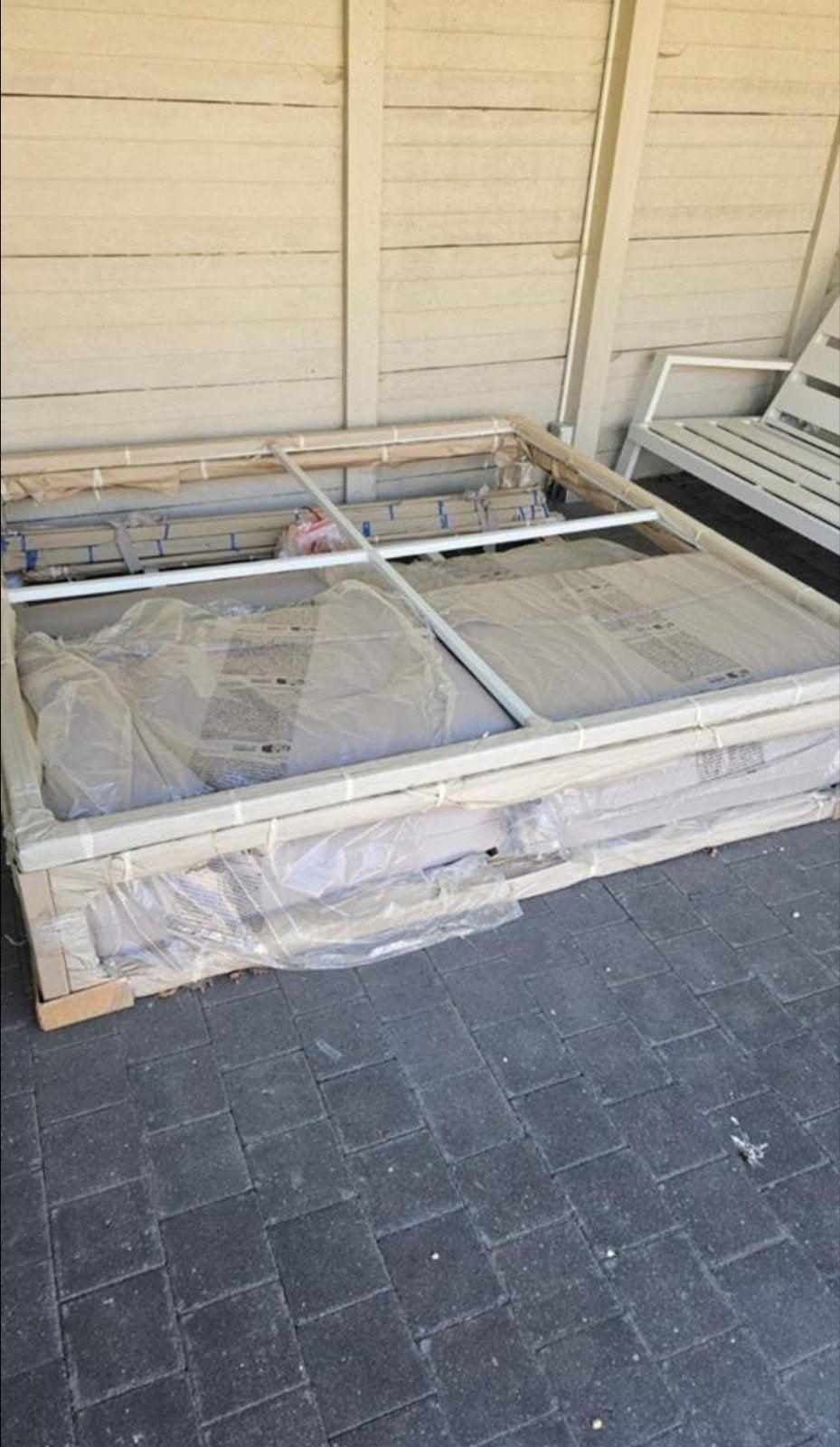 Dubbel ligbed, Tuin en Terras, Ligbedden, Ophalen