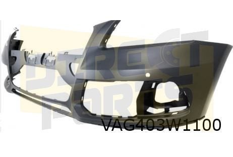 Audi Q3 (6/11-12/14) voorbumper (bij S-line) (te spuiten) Or, Neuf, -, Audi, -