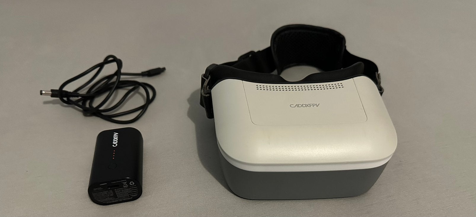 Caddx Ascent goggles - goede staat - incl. Batterij/kabel, First person view (FPV), Gebruikt, Overige merken, Ophalen of Verzenden