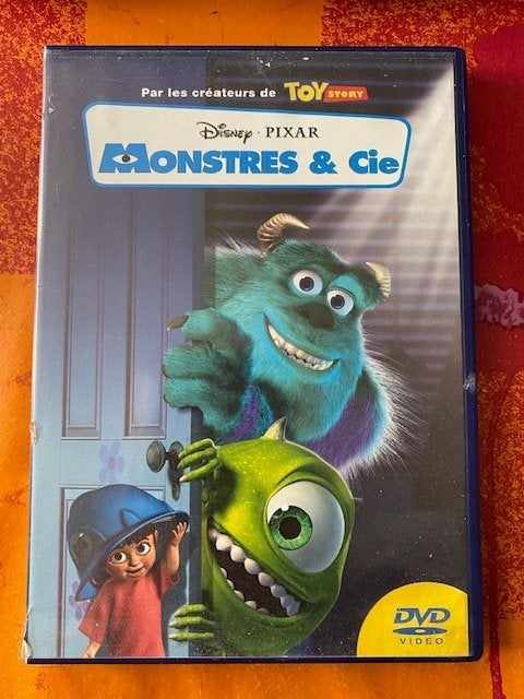 MONSTRES & CIE - Disney Pixar - DVD - Édition Belge, À partir de 6 ans, Dessin animé, Néerlandais, Néerlandais