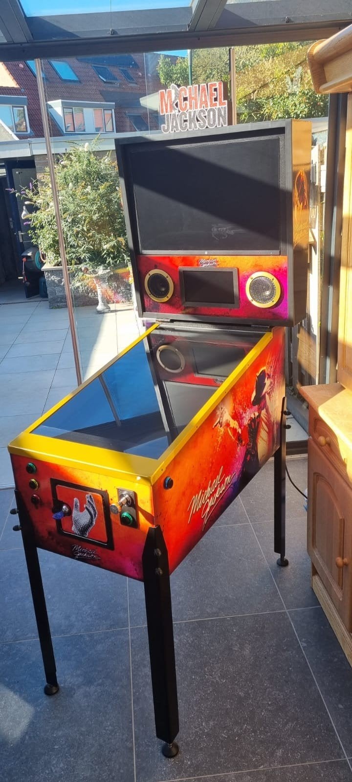 Virtual Pinball 32 inch met  ruim 1300, Enlèvement, Comme neuf, Électronique, Flipper (jeu)